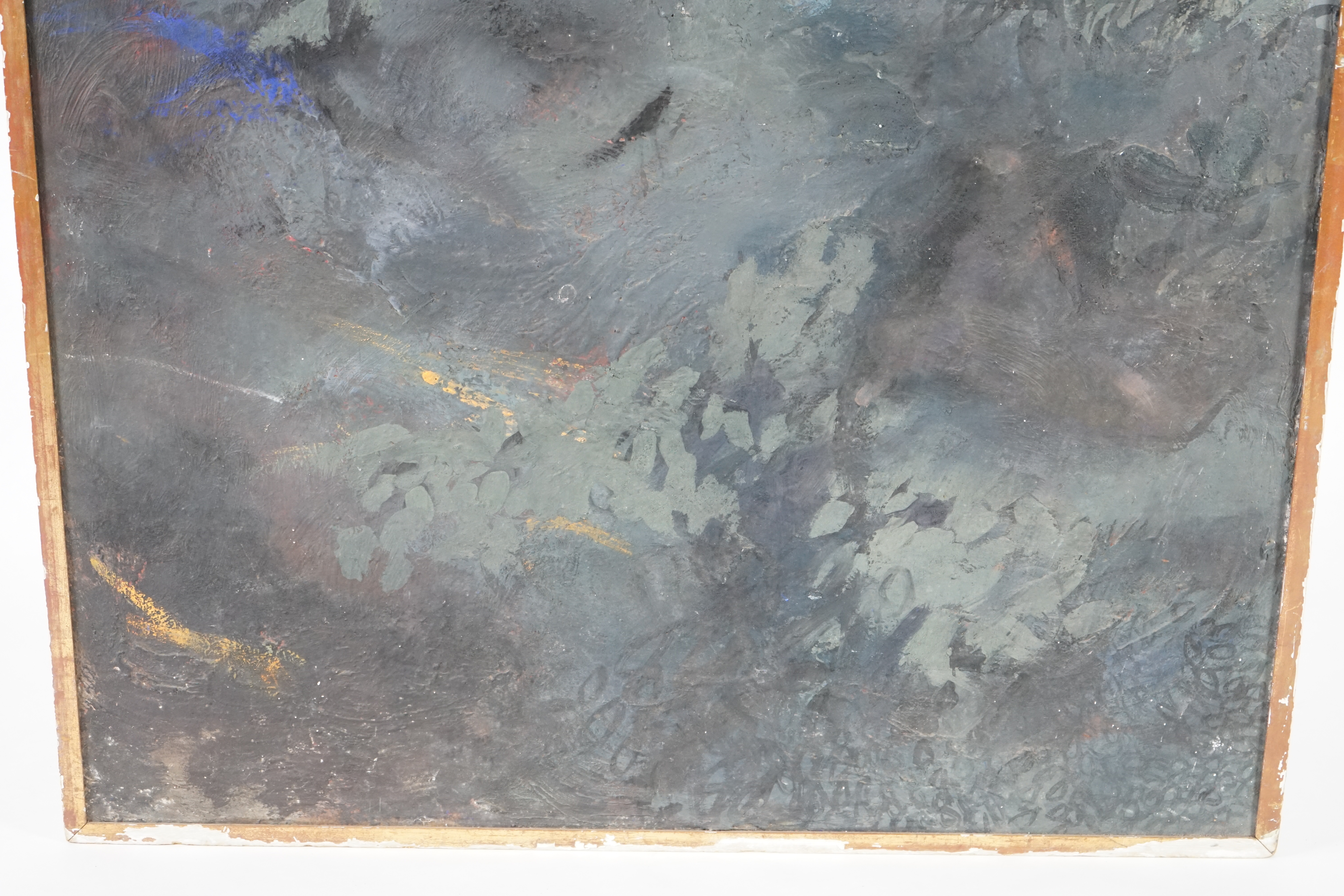 Anthony Fry (British, 1927-2016), Untitled landscape, impasto oil on board, 167 x 121cm